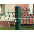 Galvanized and PVC Coated Wire Mesh Fence